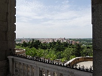 Madrid 2012 -130  Blick vom Palast auf die Sabatini-Gärten. : Madrid