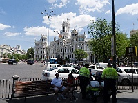 Madrid 2012 -237  Banco Espana an der Placa de Cibeles. : Madrid