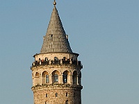 031 DSC2579 Galata-Turm  Blick auf den Galata-Turm.