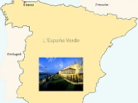 Karte Spanien  Fast 140 km gen Westen - und wir erreichen die Grenze zwischen Asturien und Galizien in Ribadeo.