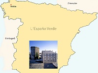 Karte Spanien  Die letzte Zwischenetappe bis zum Ziel ist Vilalba.